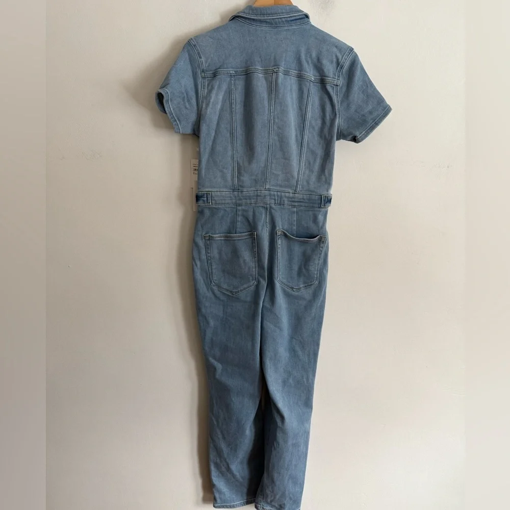 Good American Light Blue Fit for Success Jumpsuit - Picture 8 of 8